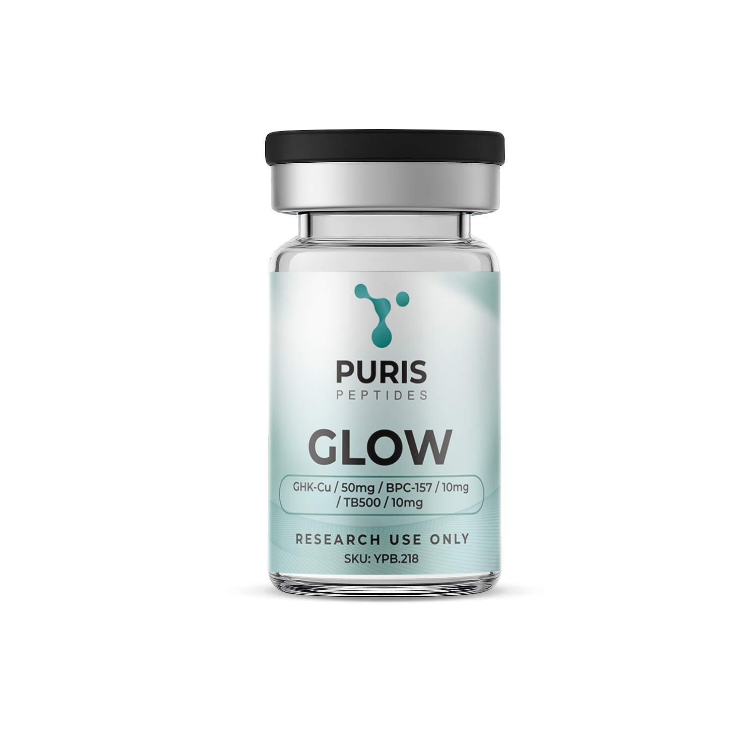 GLOW GHK-Cu (50mg) / BPC-157 (10mg) / TB500 (10mg)